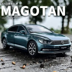 1:32 Volkswagen Magotan Passat Alloy Diecast Cars Model Toy Car Vehicles Pull Back Sound and light For Children Boy Toys gift