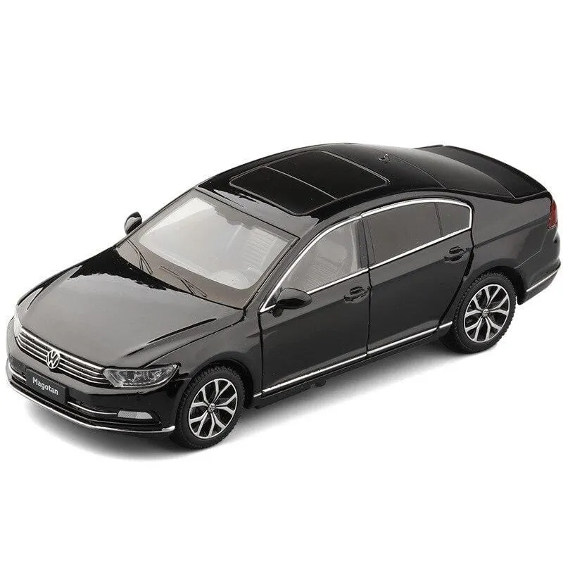 1:32 Volkswagen Magotan Passat Alloy Diecast Cars Model Toy Car Vehicles Pull Back Sound and light For Children Boy Toys gift