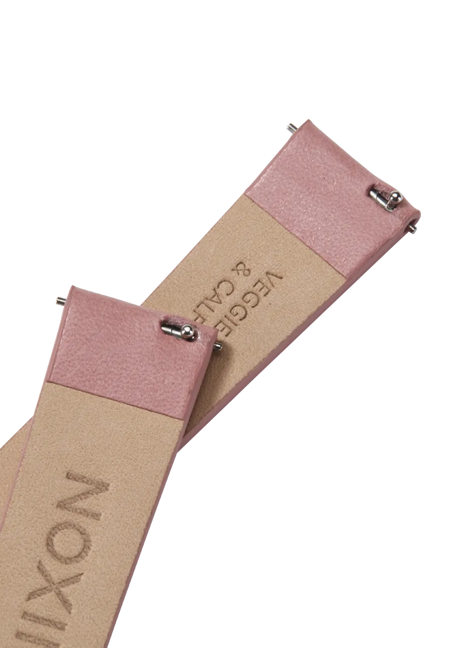 16mm Veg Tanned Leather Band - Dusty Rose