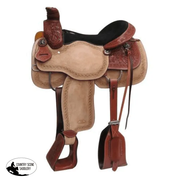 16" Circle S Roper style saddle.