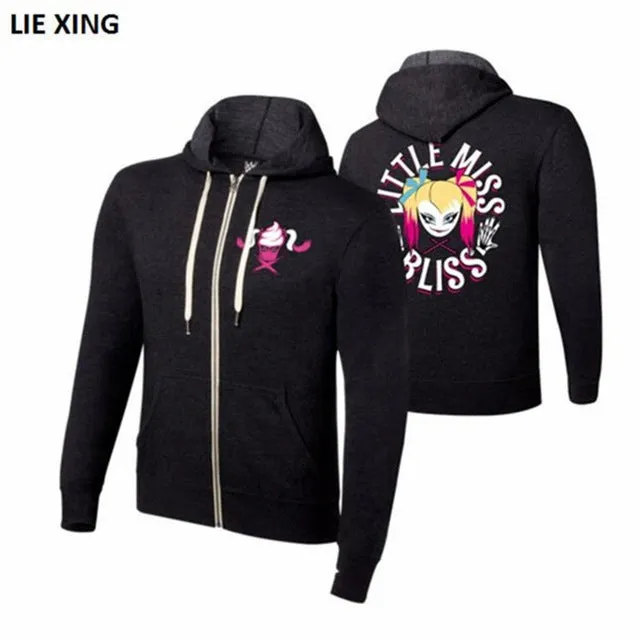 2018 New Jacket Wrestling Sweatshirts Roman Seth AJ Style Shield Men Hoodie Zipper Coat