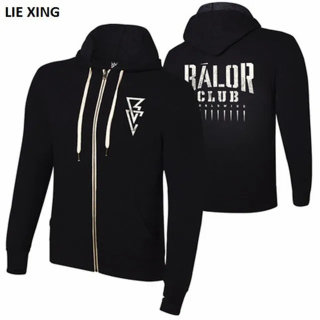 2018 New Jacket Wrestling Sweatshirts Roman Seth AJ Style Shield Men Hoodie Zipper Coat