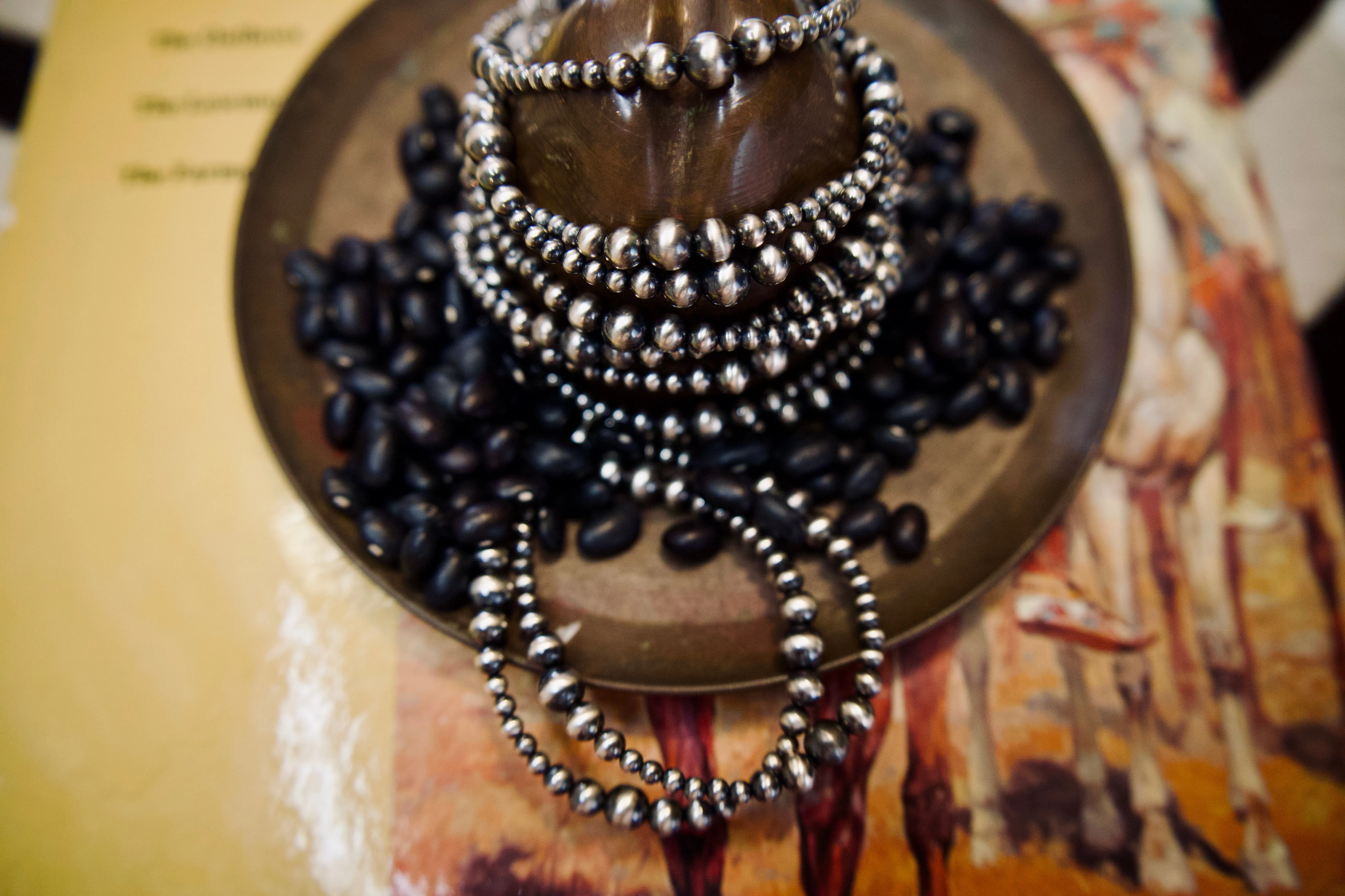 3-8MM Graduated Navajo Pearl Strands (Bracelet)