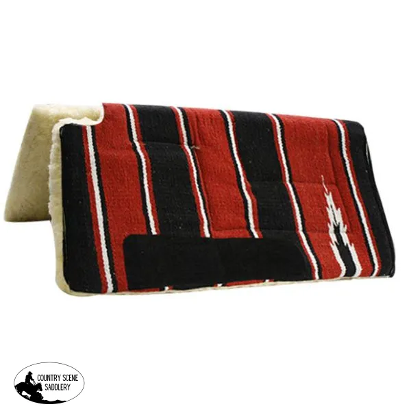 30" x 30" Economy Style Navajo built up cutback saddle pad