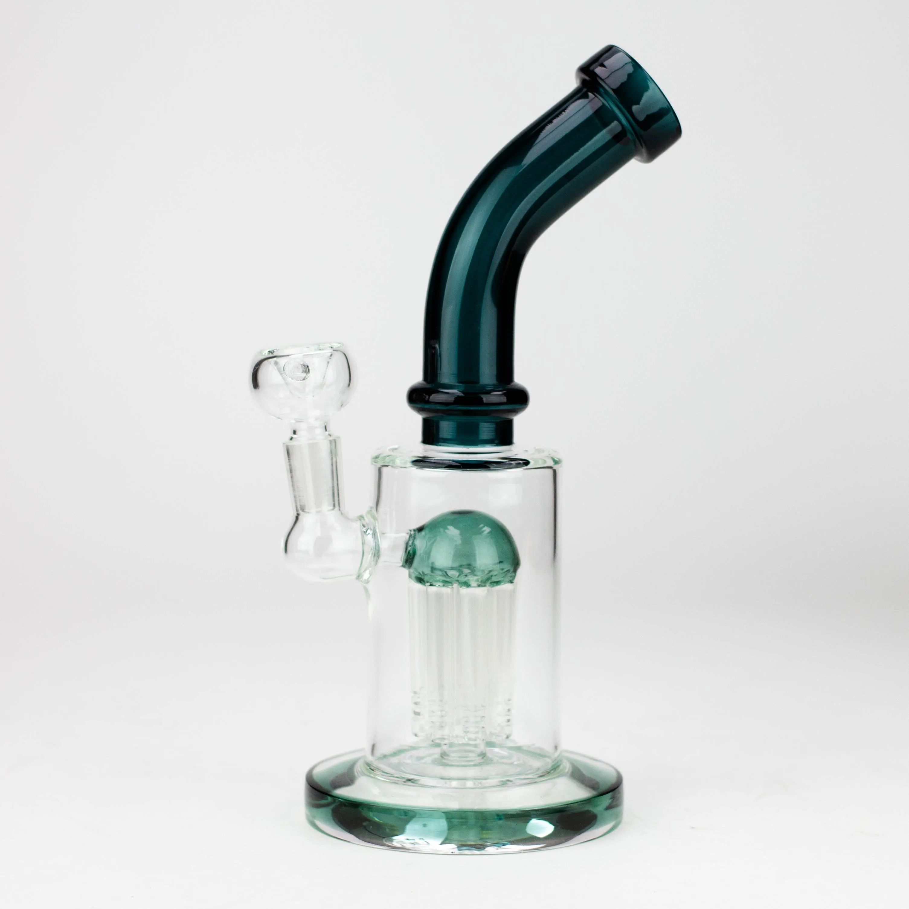 9.5" Tree-Arm Diffuser Bent Neck Glass Bong Box of 2