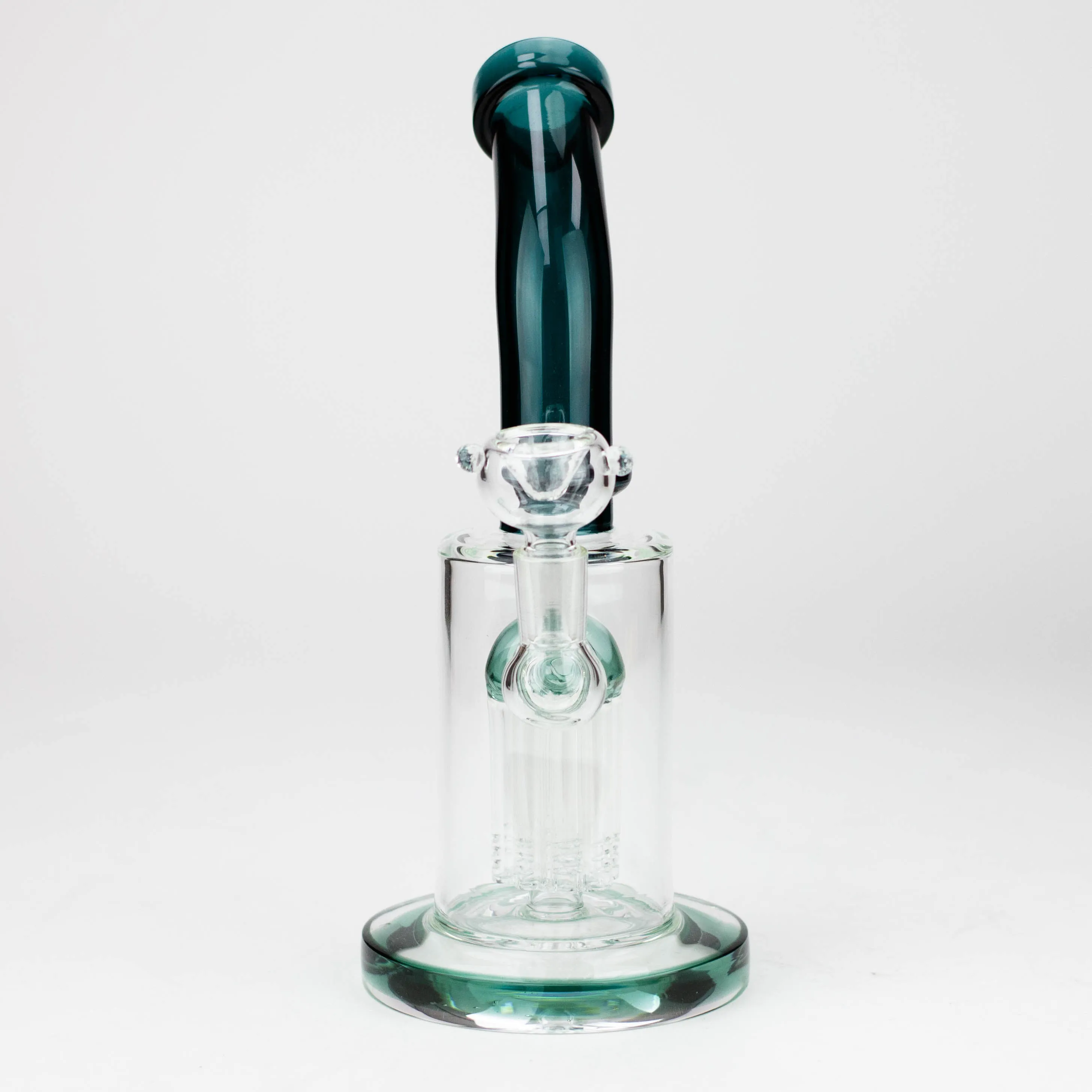 9.5" Tree-Arm Diffuser Bent Neck Glass Bong Box of 2