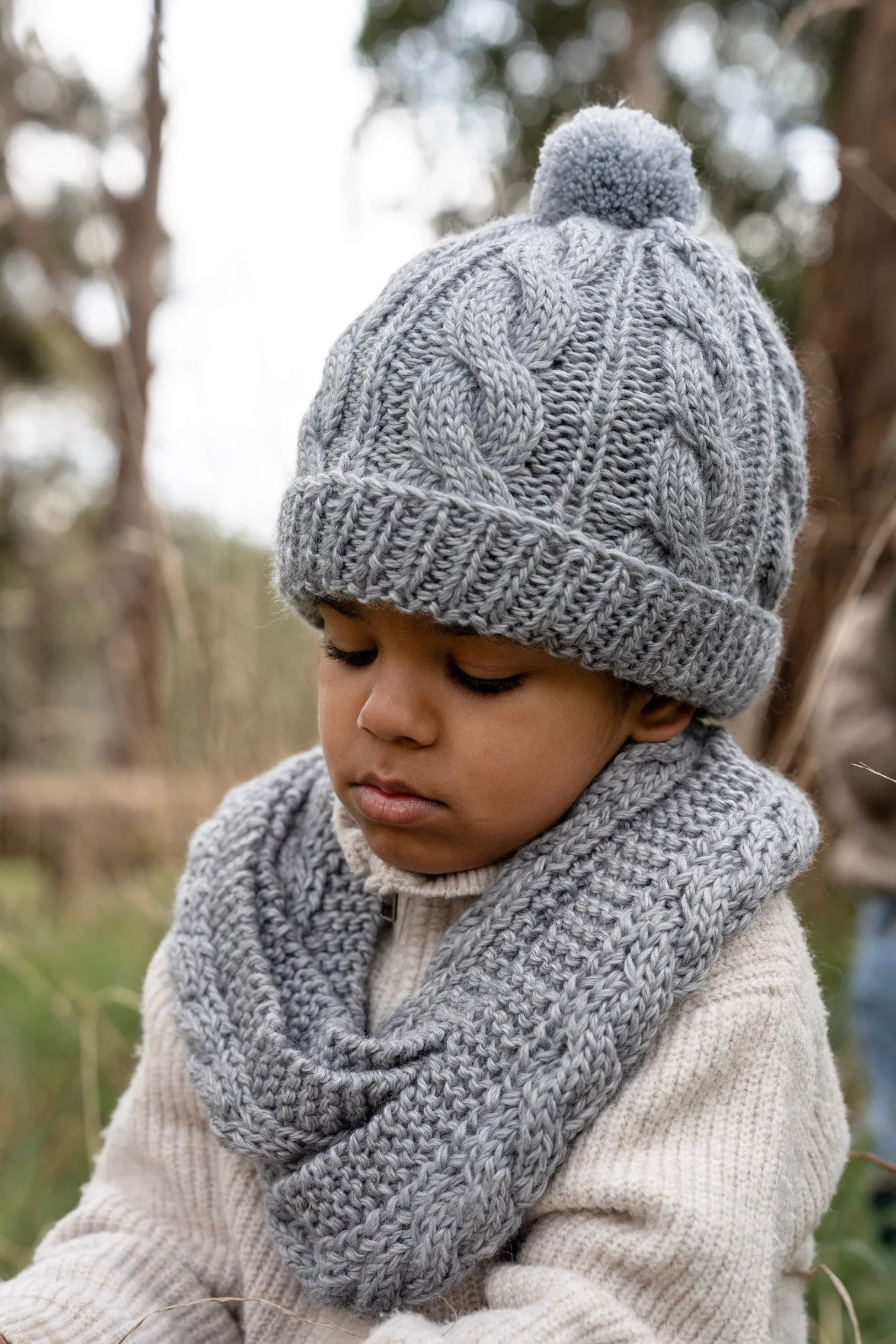 Acorn Free Spirit Beanie - Grey