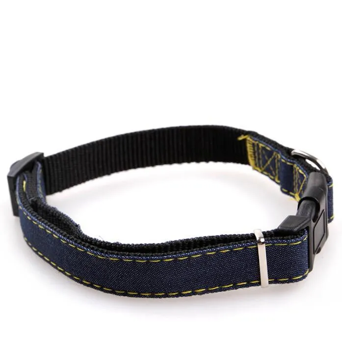 Adjustable Oxford Pet Dog Collar with Ring