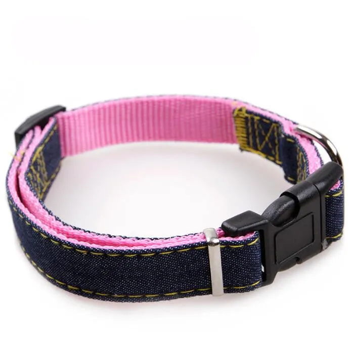 Adjustable Oxford Pet Dog Collar with Ring