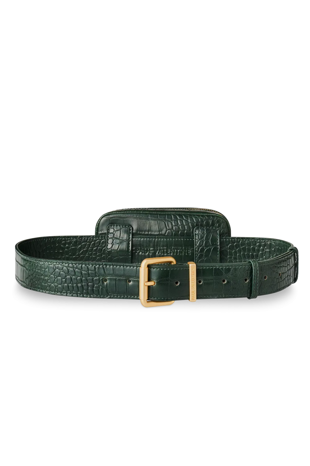 Amber Beltbag Green Croco