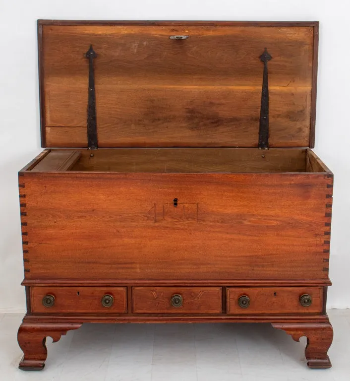 American Federal Style Blanket Chest, 19th C