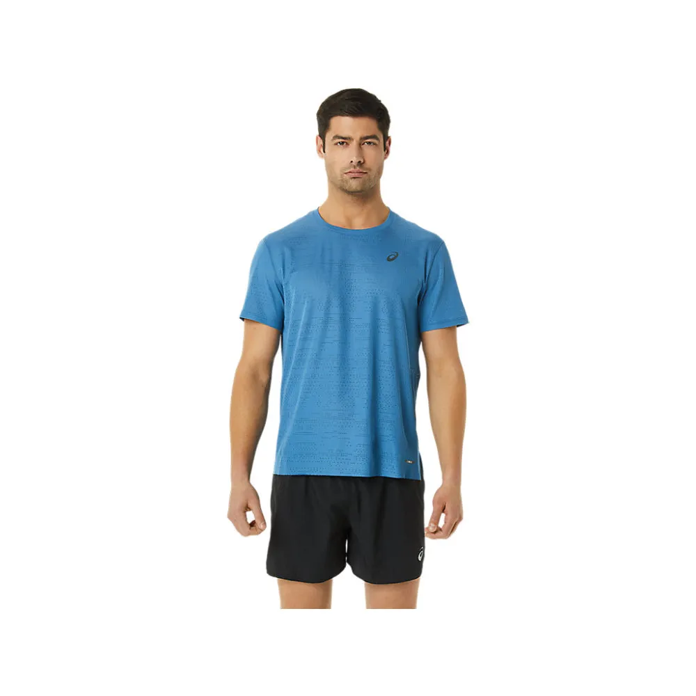 ASICS Men's Ventilate Actibreeze Short Sleeve Top (Azure)