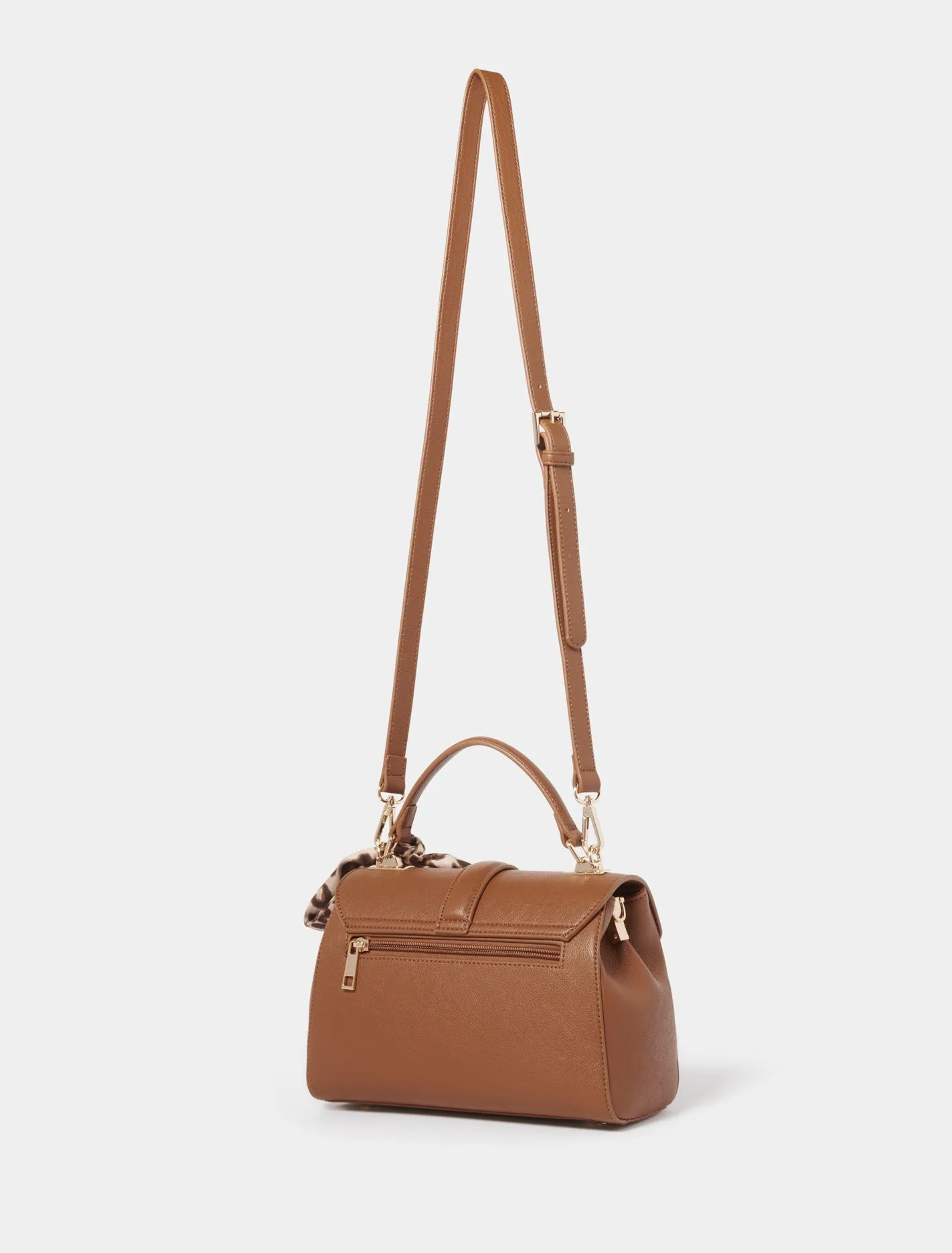 Aubree Lock Top Handle Bag