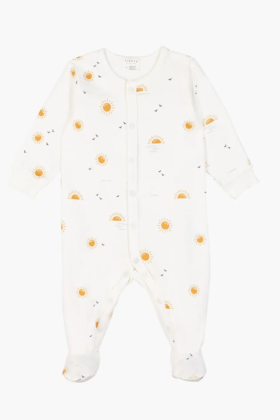 Baby Petit Lem Ocean Suns Footie