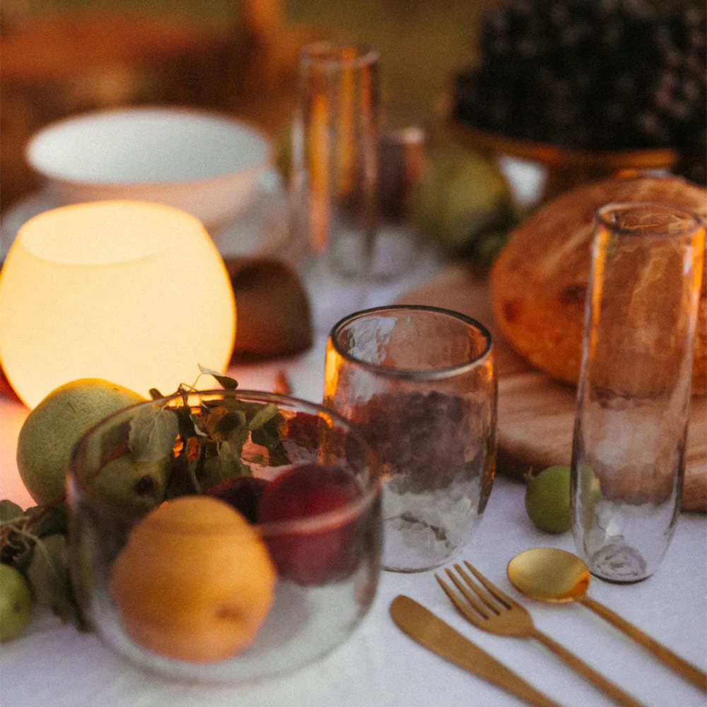 Beeswax Luminary Candle Bowl