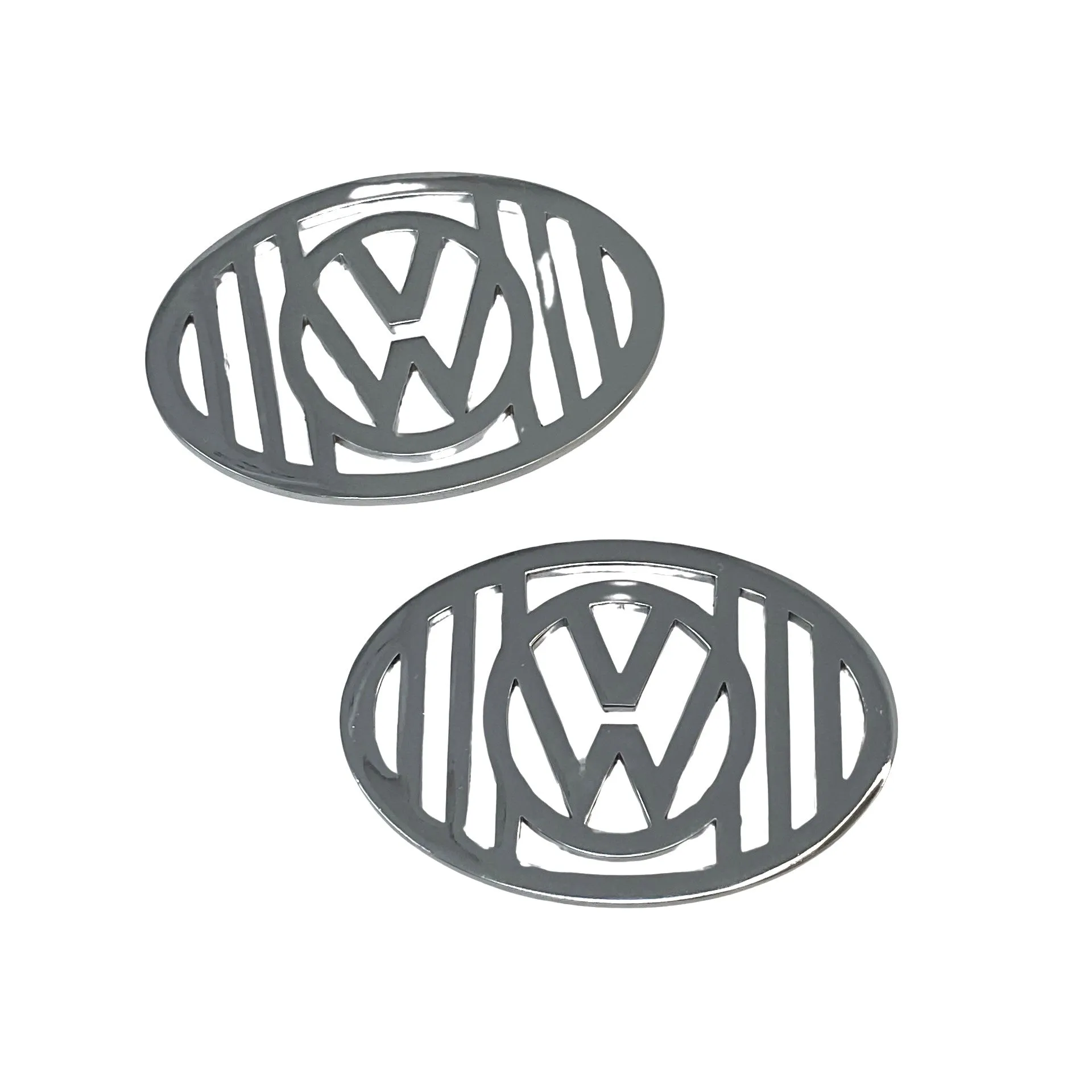 Billet Aluminum Logo Style Horn Grill Pair for 1954-67 Beetle DC853641-VW