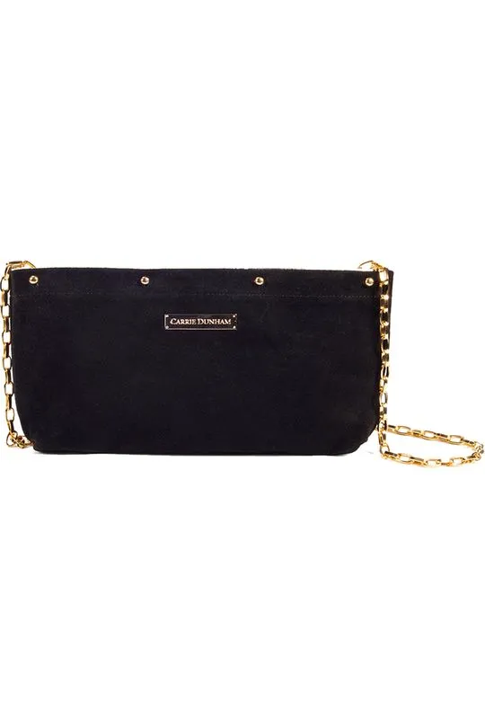 Black Suede Clutch Cover