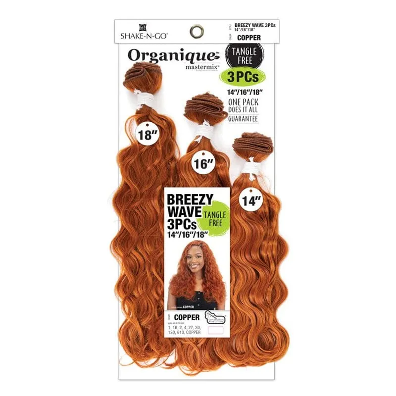 BREEZY WAVE 3PCS | Shake-N-Go Organique Mastermix Synthetic Weave