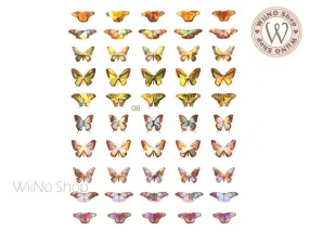 Butterfly Holographic Adhesive Nail Art Sticker - 1 pc (WB06)