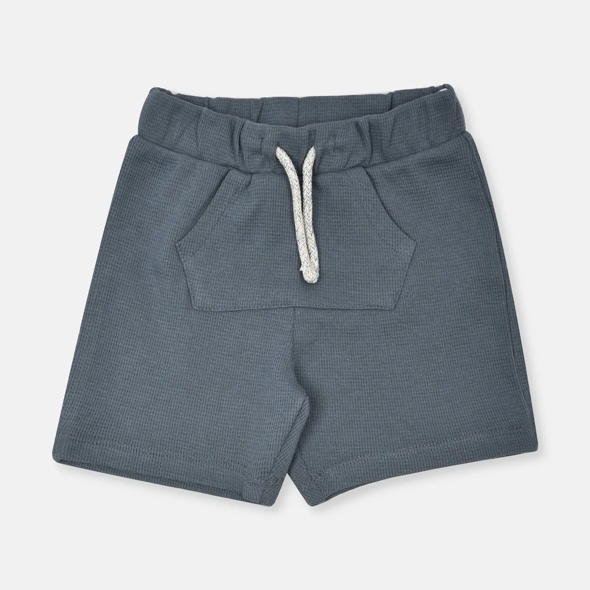 CA Heather Grey Ottoman Kangaroo pockit Shorts 12939