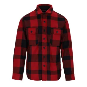 Camicia Uomo Chesapeake's Maine Check Rosso / Nero