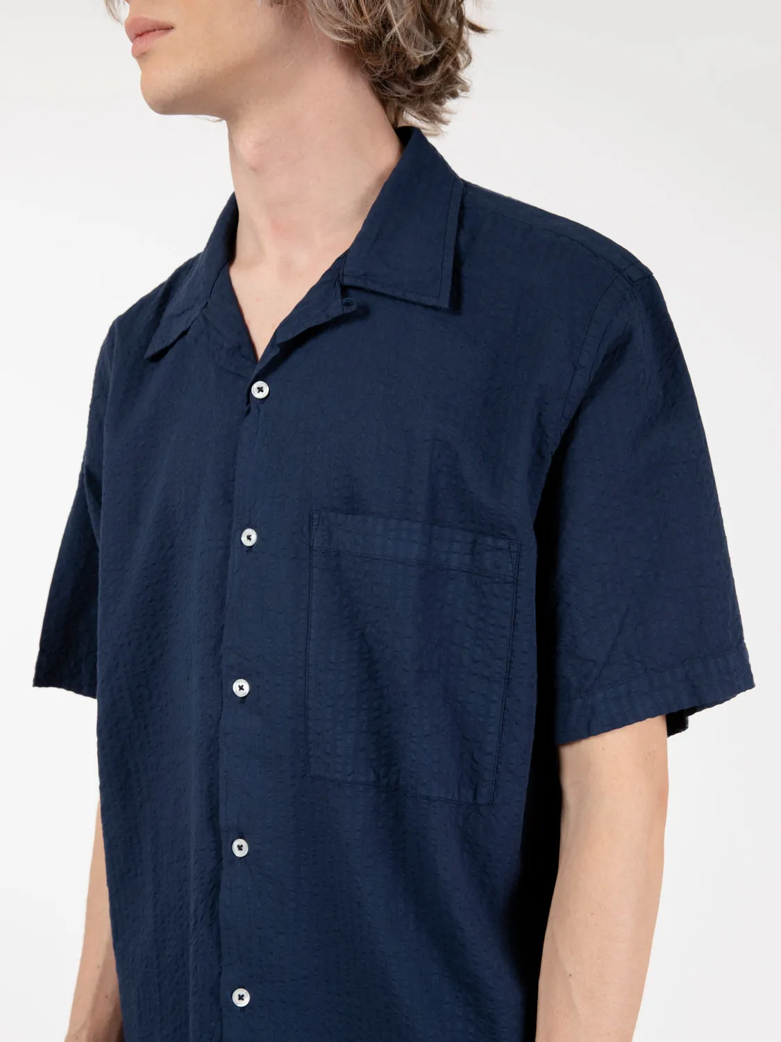 Camp II shirt navy