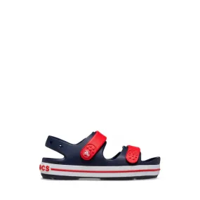 CROCS SANDALO CROCBAND CRUISER SANDAL K CR209423 NAVY/VARSITY RED