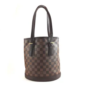 Damier Ebene Marais Bucket