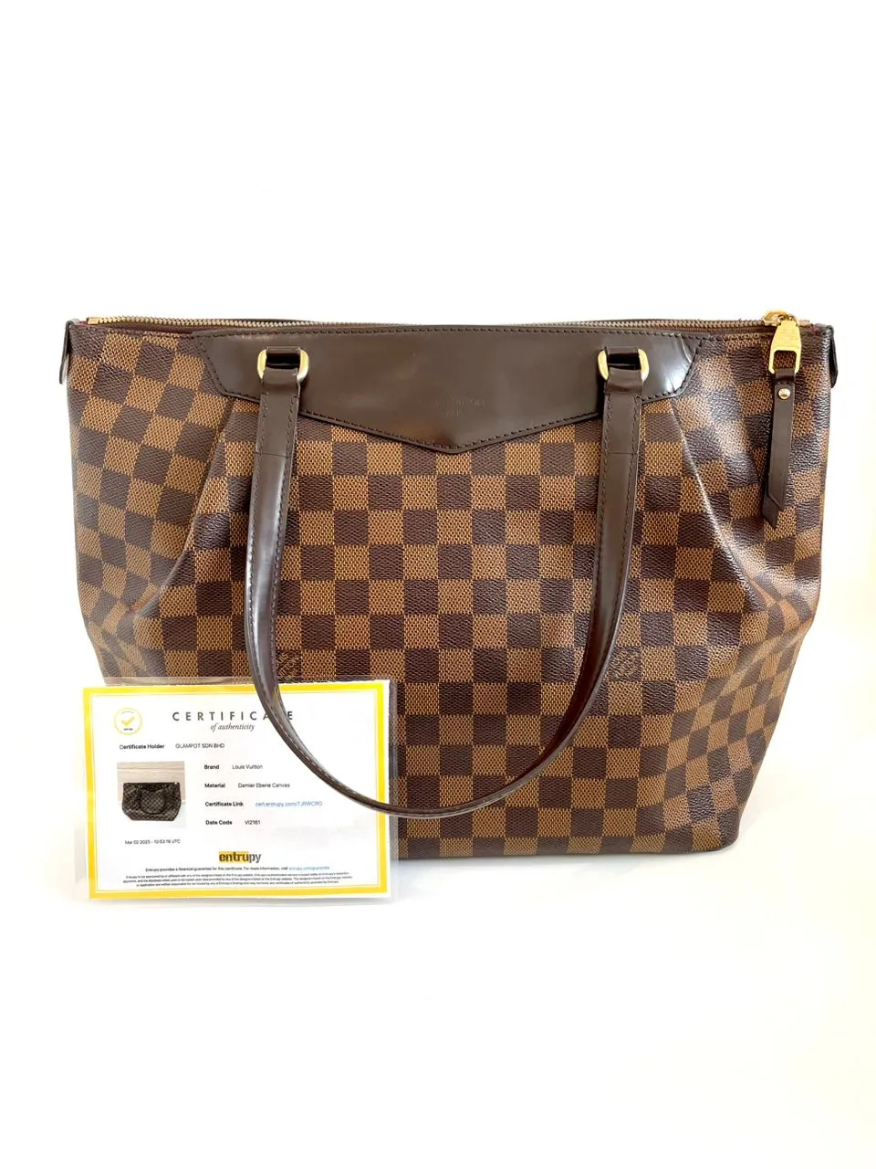 Damier Westminster GM Tote Bag