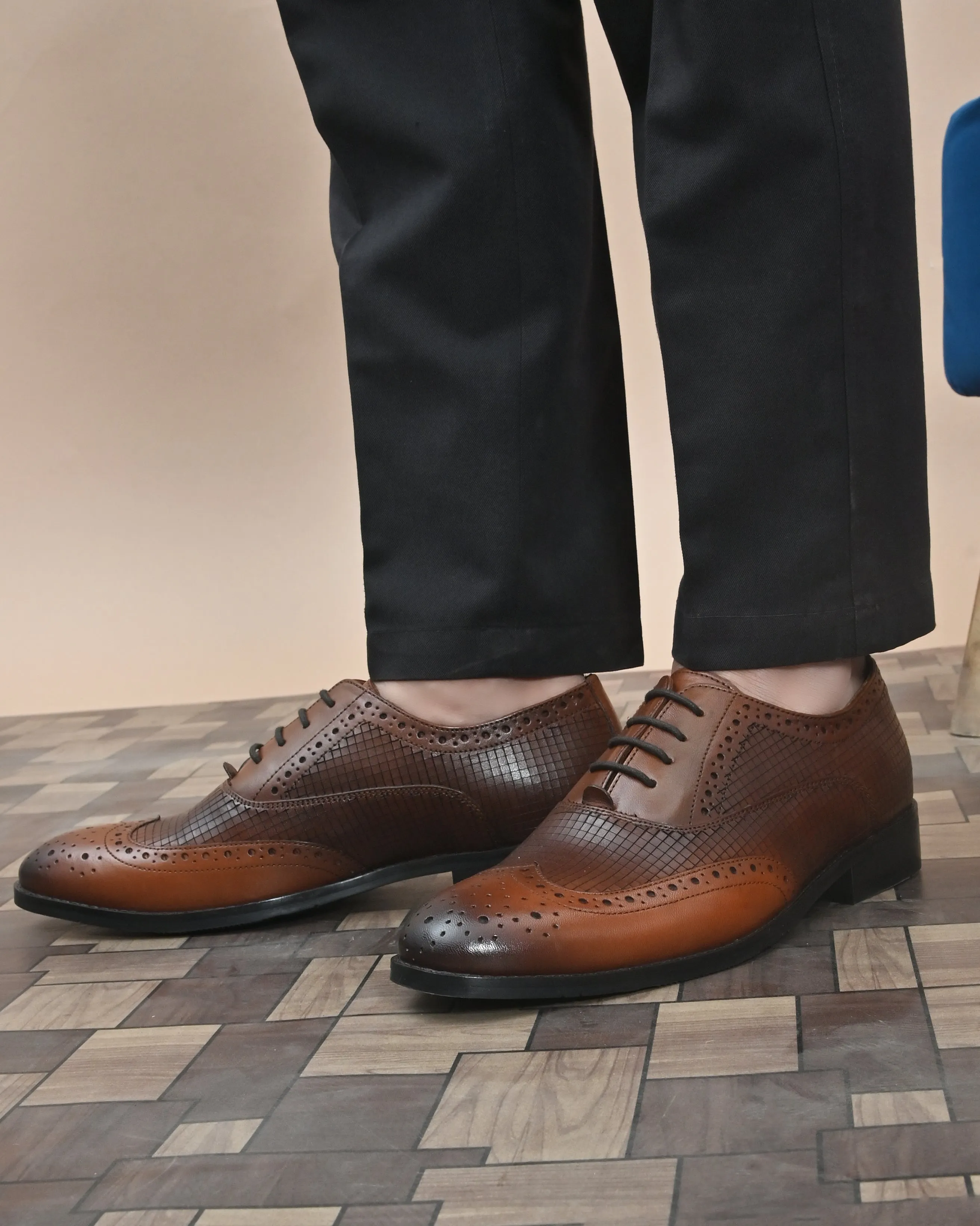 Delmar Tan Formal Brogues