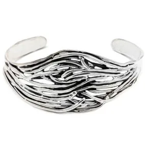 Designer Silver Bangle M108