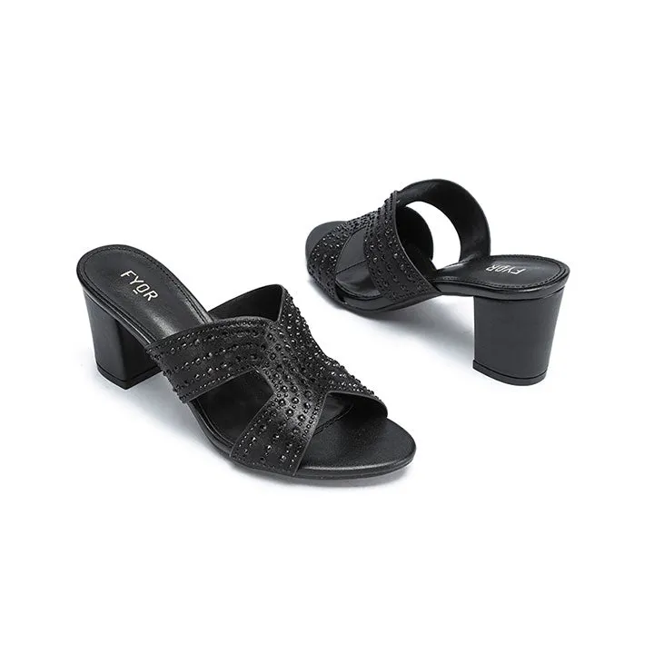 Diamante Wide Strappy Sandal BB 46