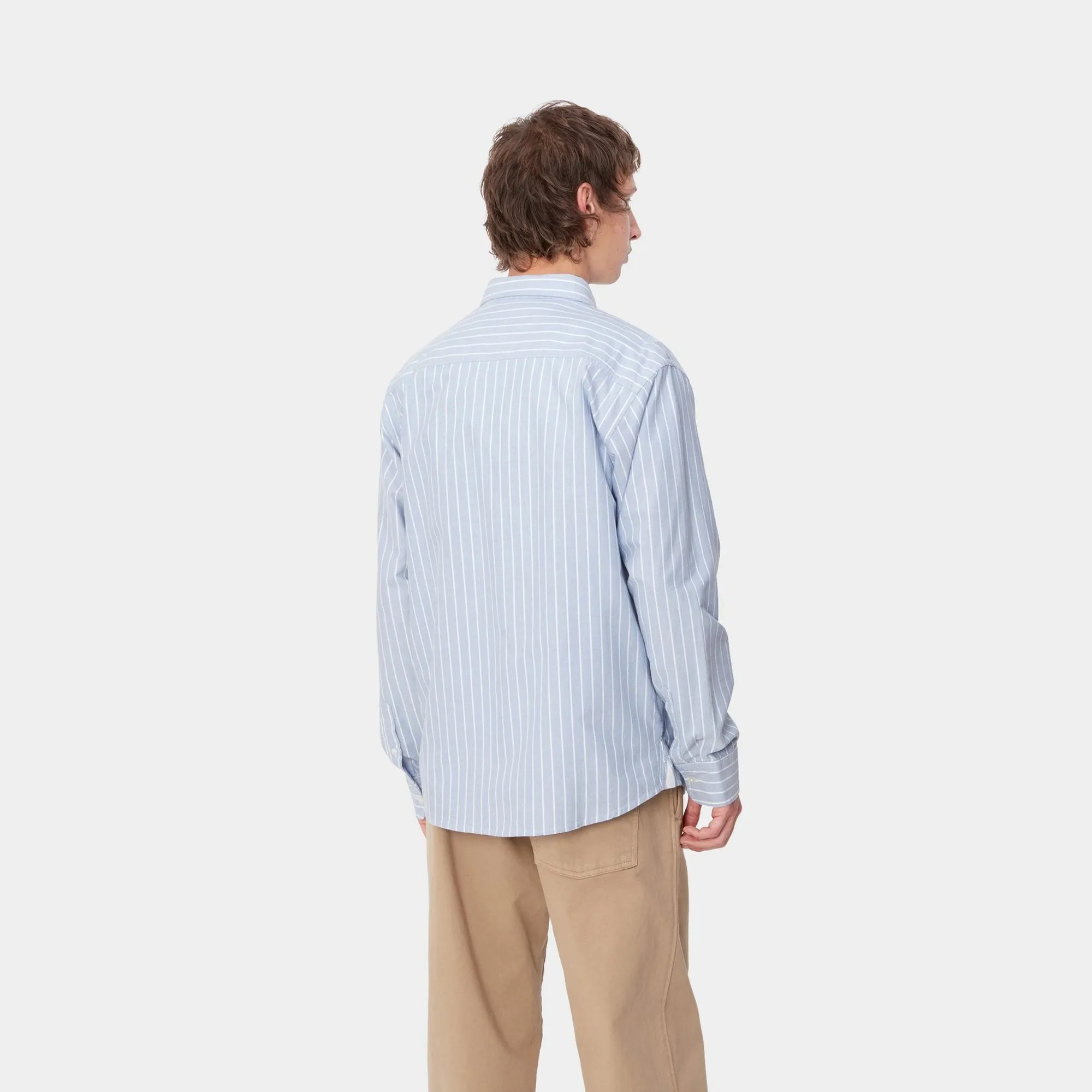 Dowlen Stripe Shirt | Bleach / White