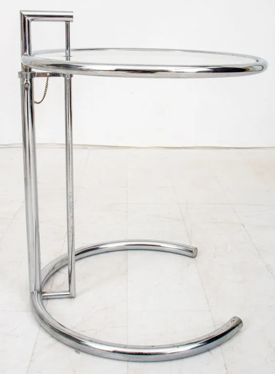 Eileen Gray Adjustable E1027 Side Table