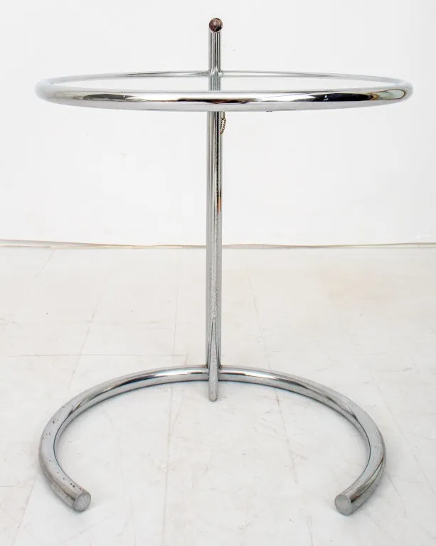 Eileen Gray Adjustable E1027 Side Table