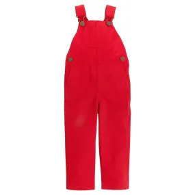 Essential Overall - Red Twill