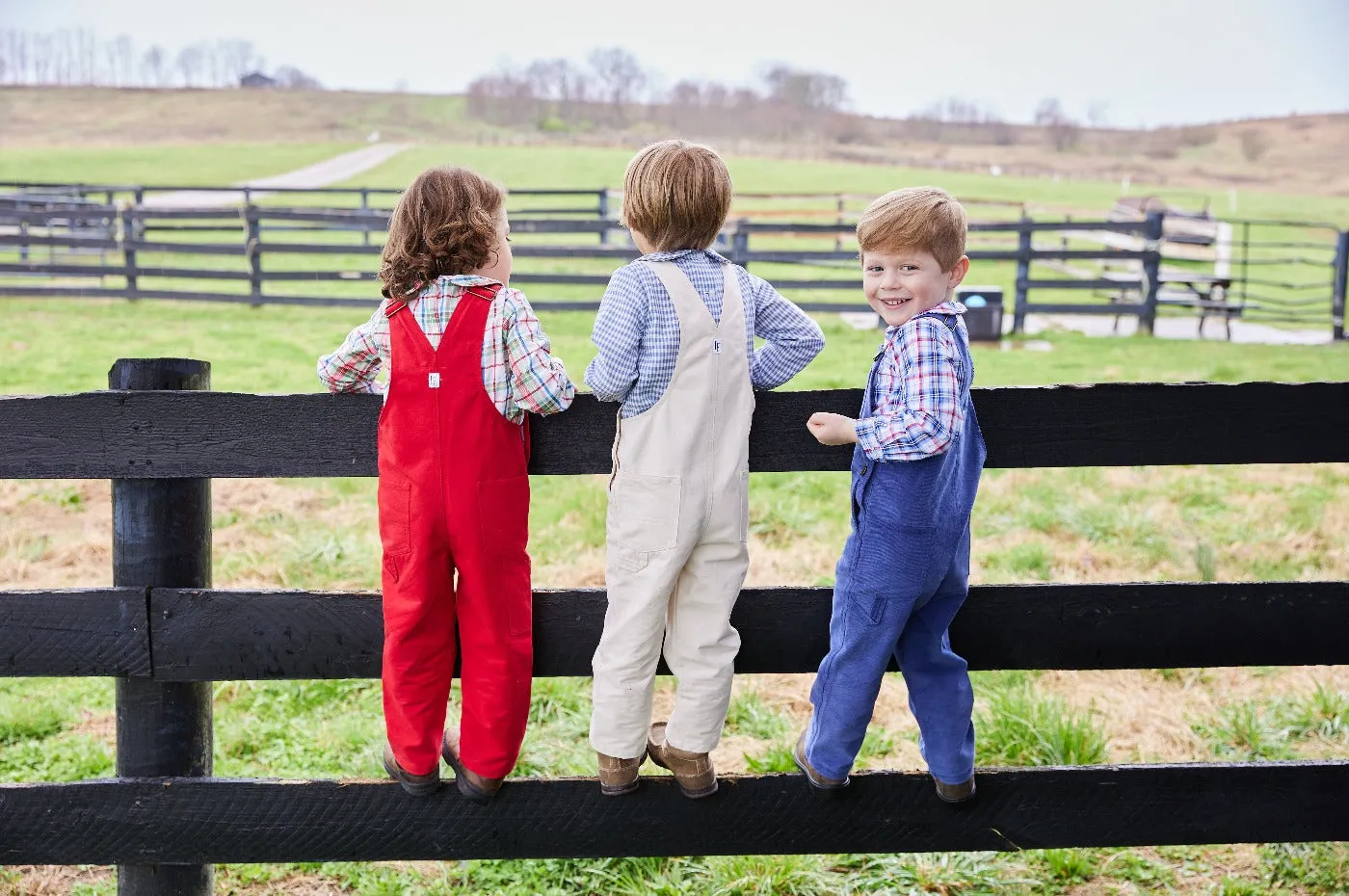 Essential Overall - Red Twill