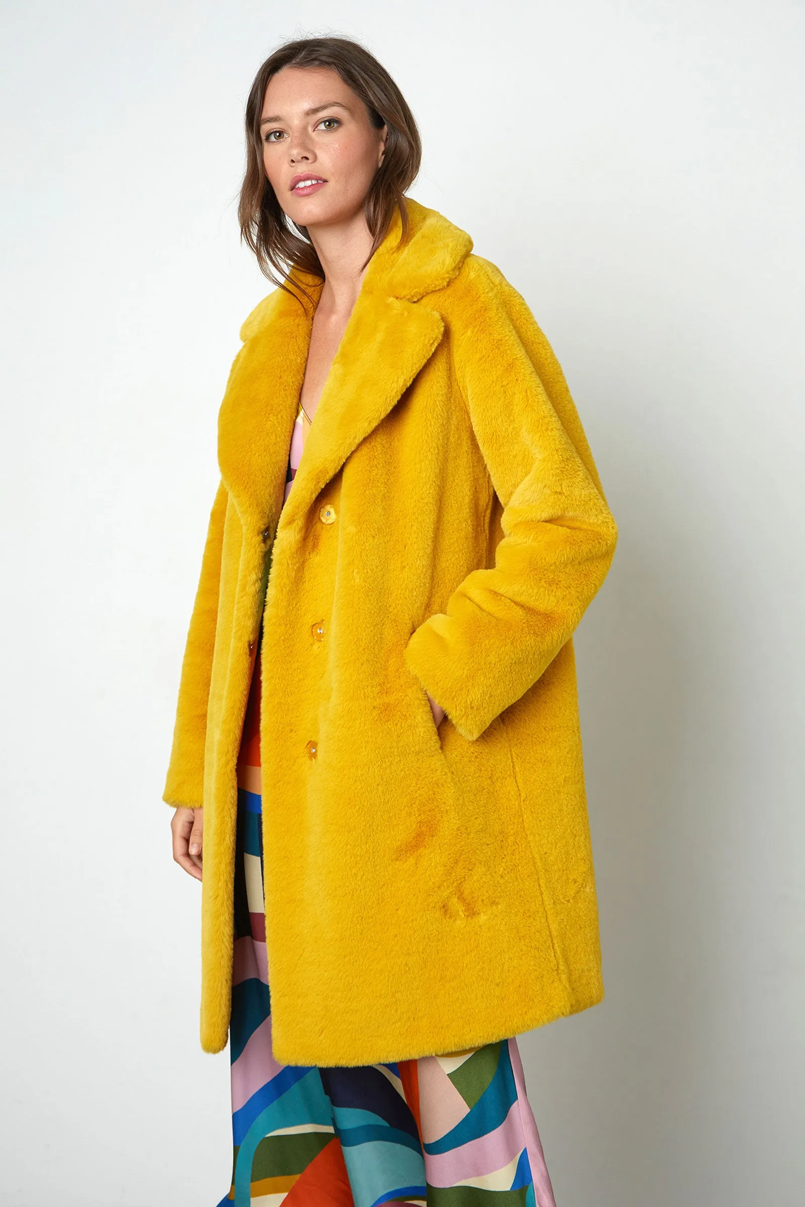 Evalyn Faux Fur Coat