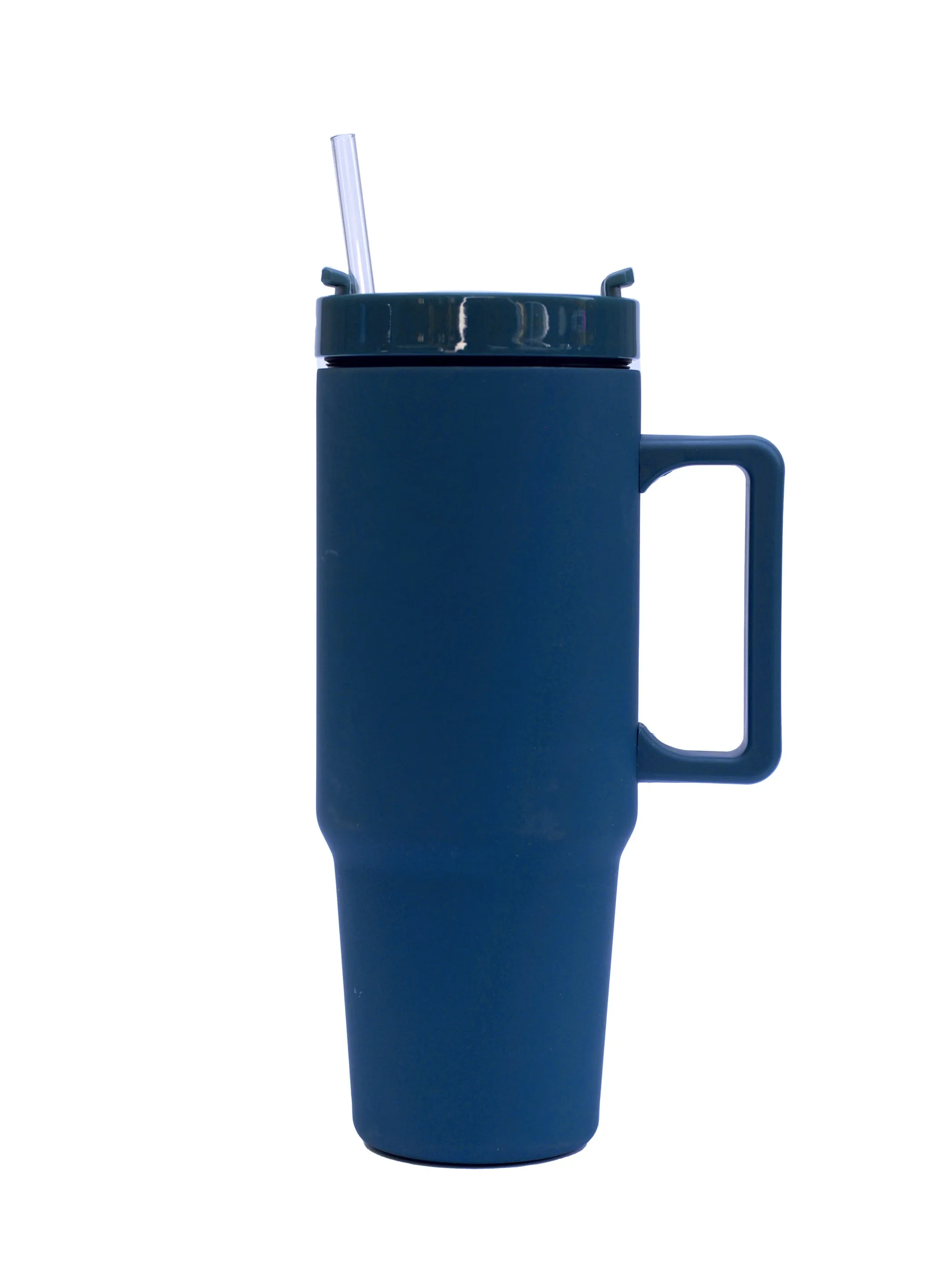 FINAL SALE - 40oz Stainless To-Go Tumbler | Matte Navy