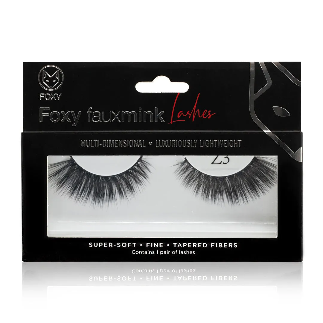 Foxy Faux Mink Eye Lashes Model  Z3