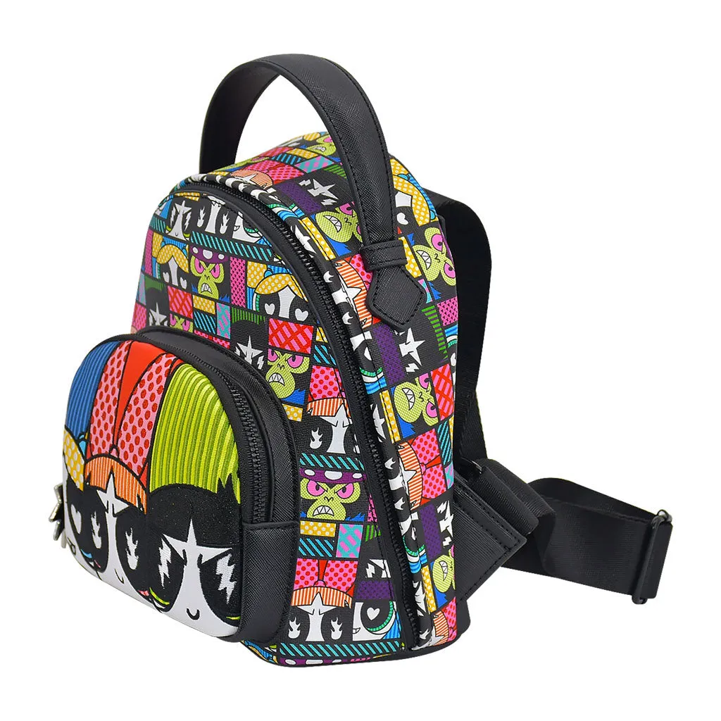 Fred Segal Cartoon Network Powerpuff Girls Tile Mini Backpack