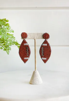 Game Day Beaded Earrings