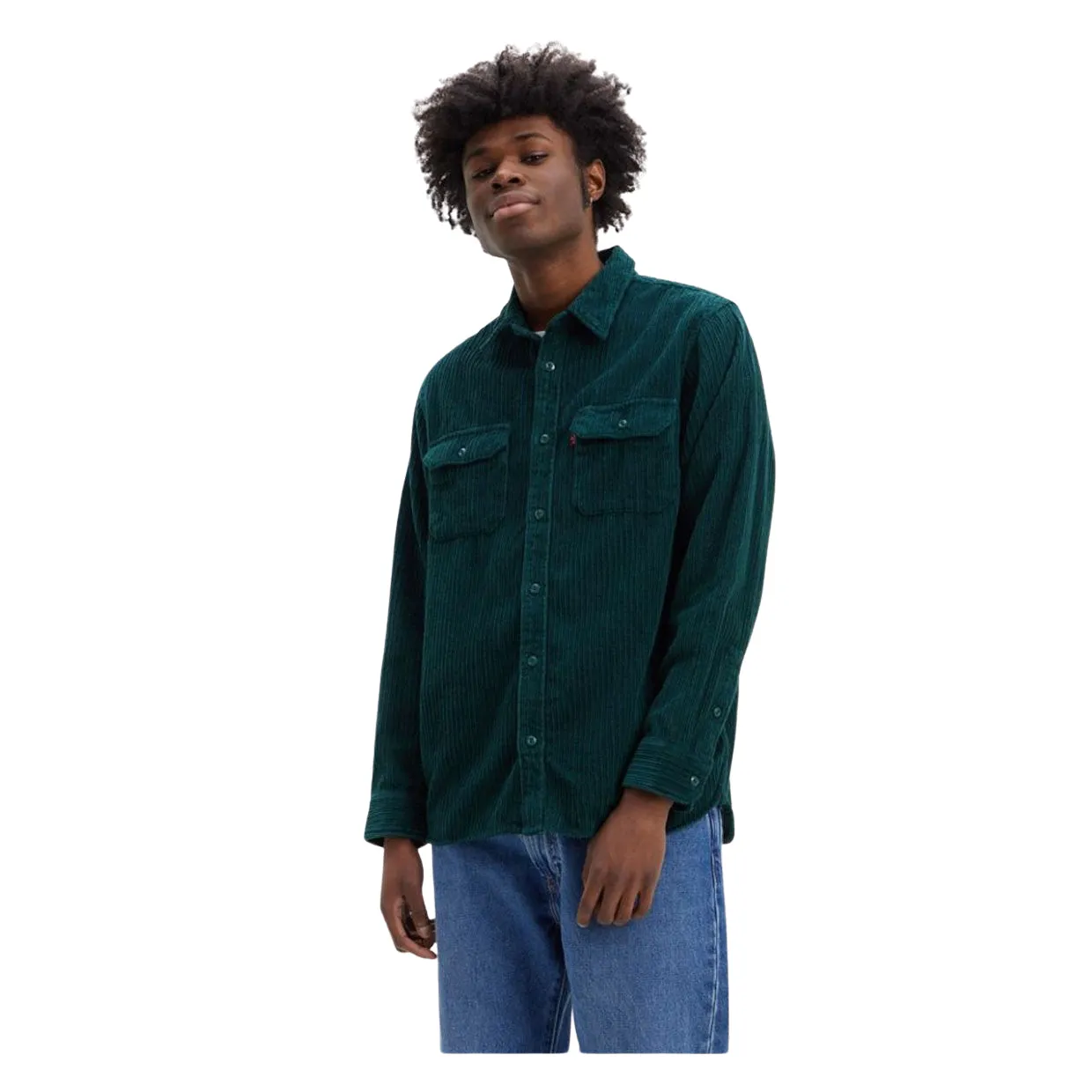 Giacca-Camicia Levi's Jackson Worker Verde