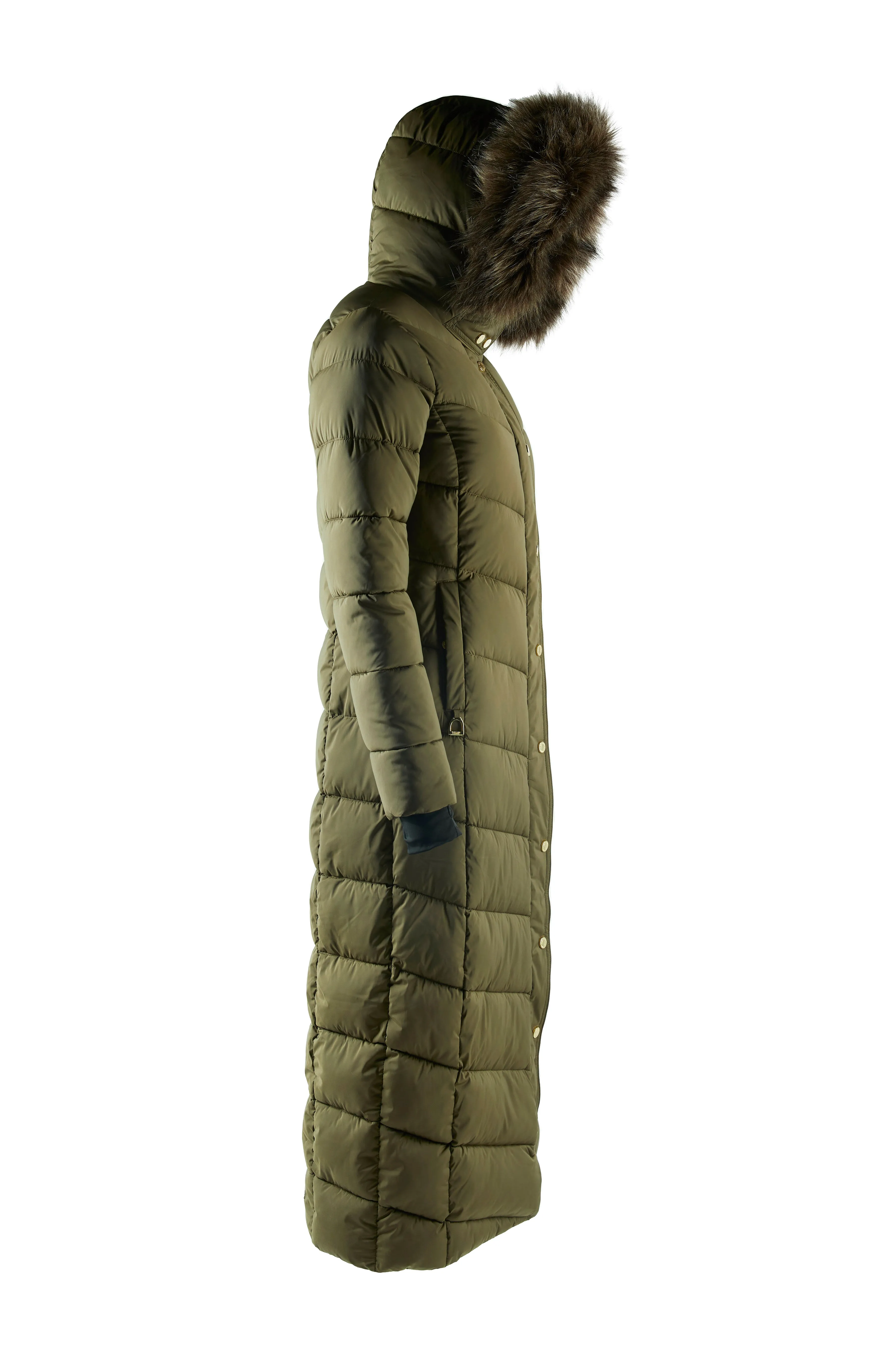 Glacier Full Length Puffer (Khaki)