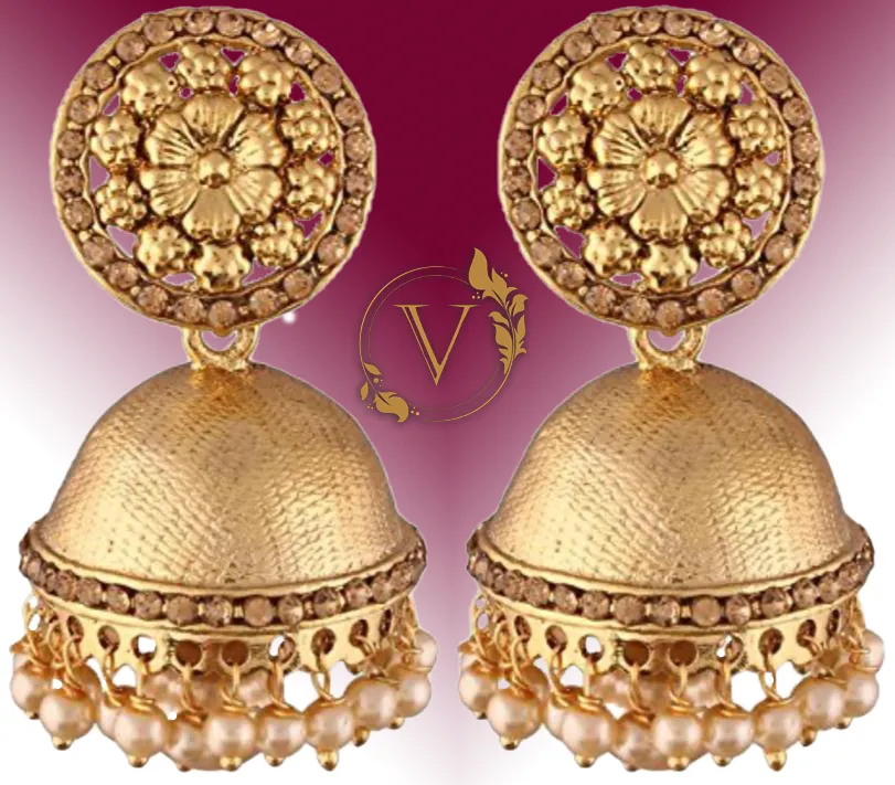 Gold-Plated Jhumki