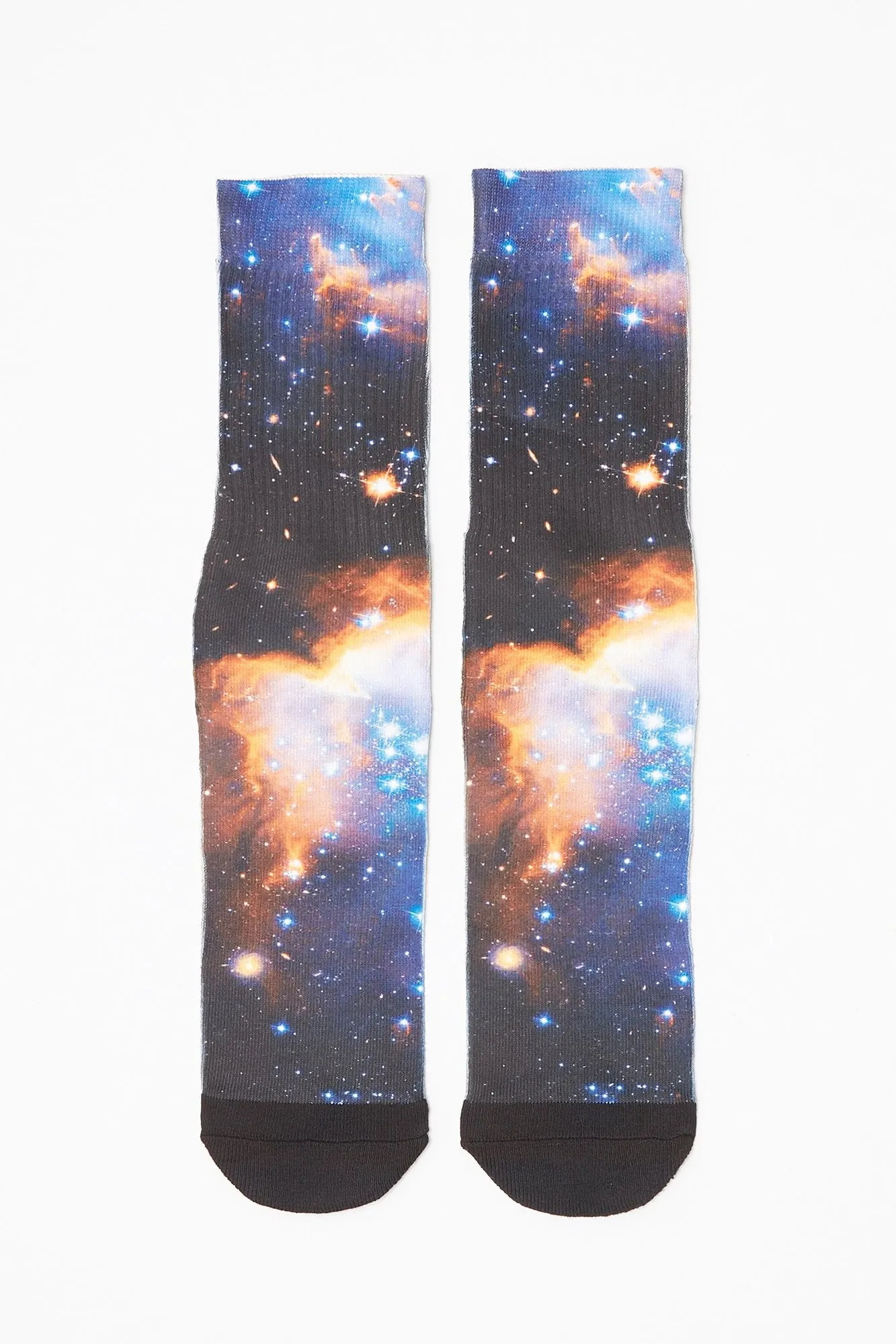 Guys Space Galaxy Socks