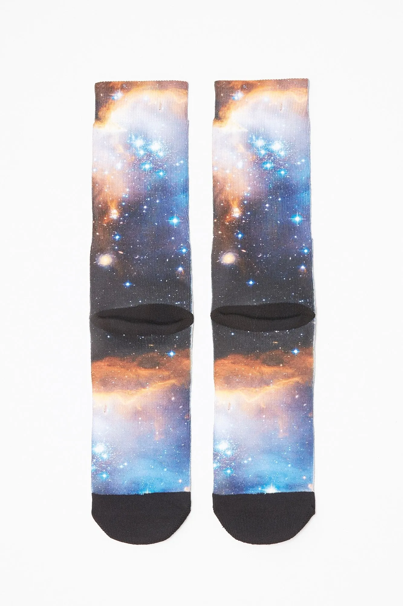 Guys Space Galaxy Socks