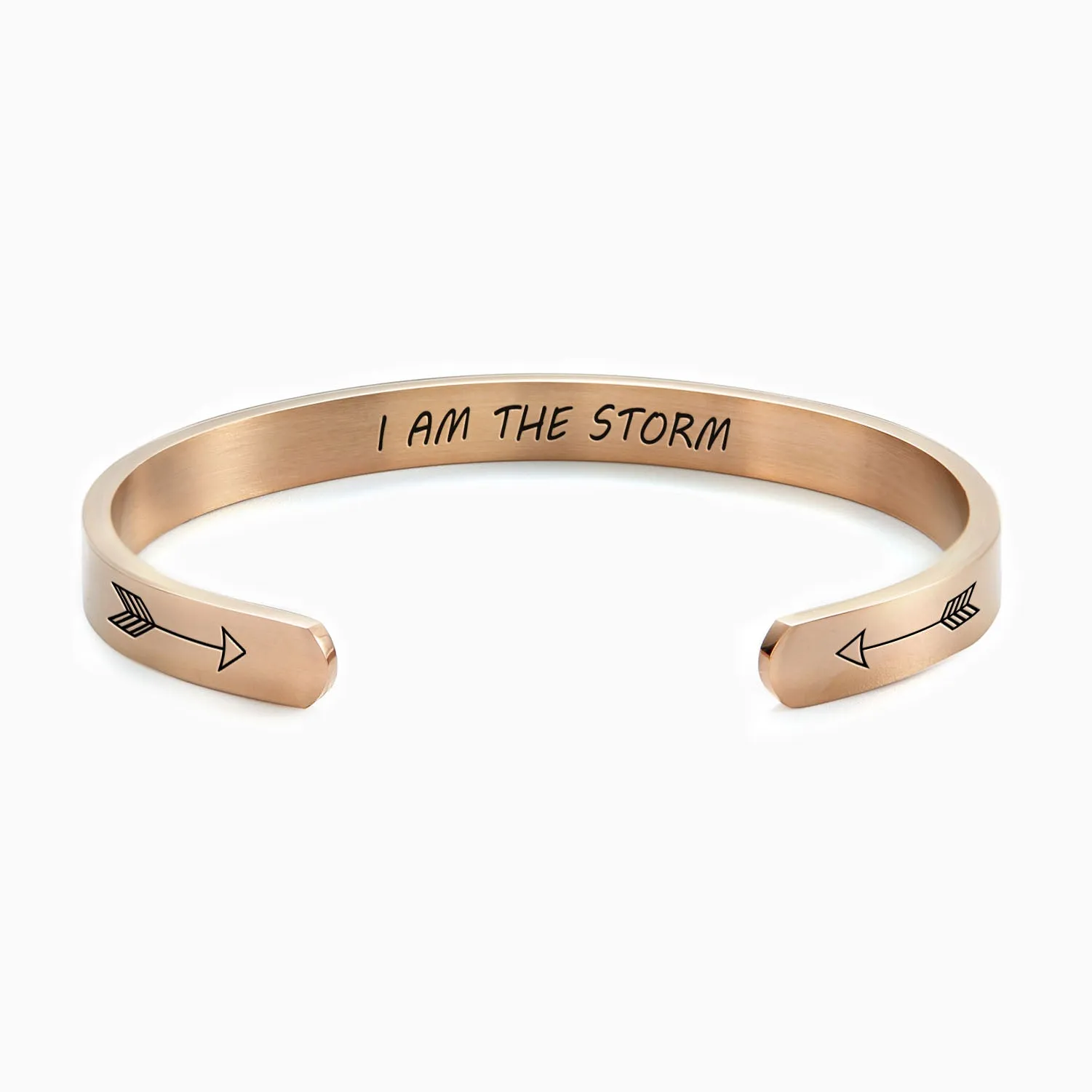 I Am The Storm Personalizable Cuff Bracelet