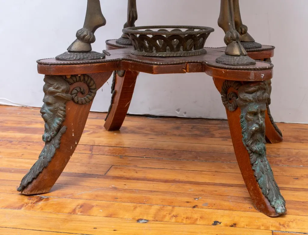 Italian Neoclassical Style Marble Top Center Table