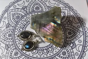 Labradorite Cassia Earrings